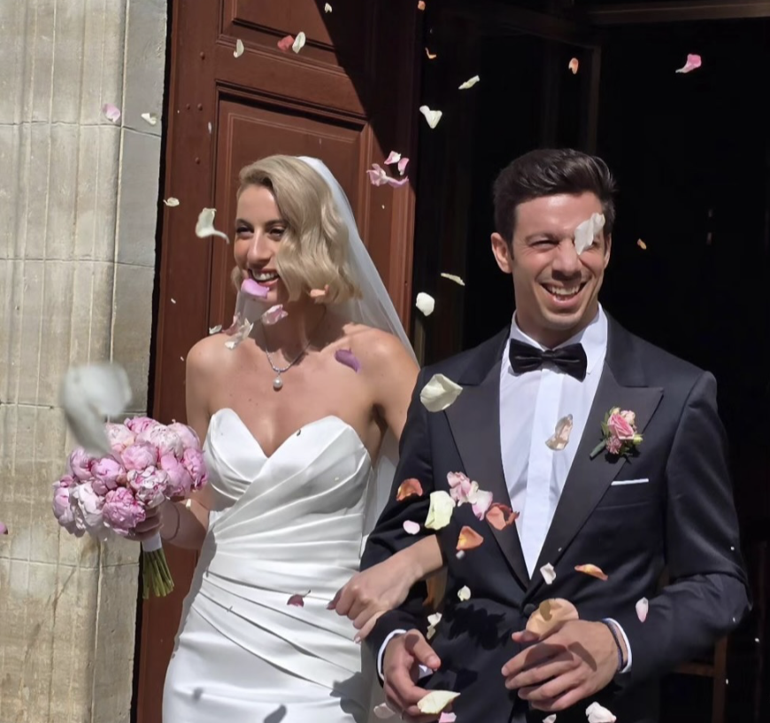 Σόλια Κυπριανού: Το κομψό bridal look της